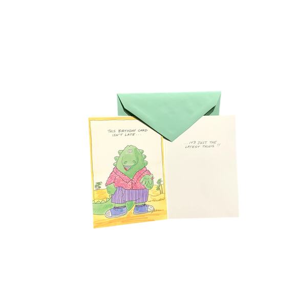41 New Funny Vintage Characters Birthday Getting Older Greeting Cards Envelopes - Picture 9 of 9